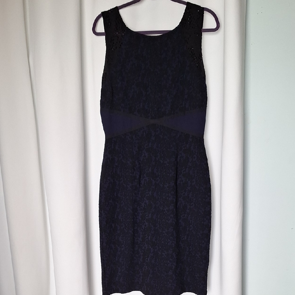 Moulinette Soeurs Anthropologie Jacquard Sheath Dress Size 14